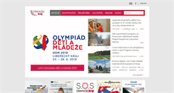 Desktop Screenshot of kraj-lbc.cz